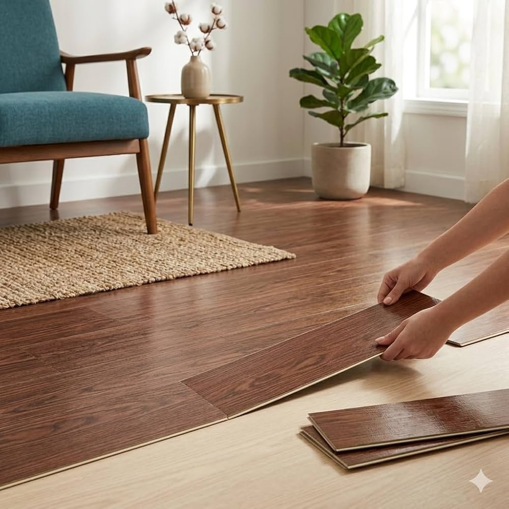 Self Adhesive PVC Planks